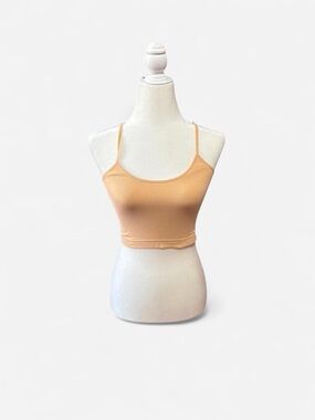 Seamless Stretch Camisole Bralette - Peach